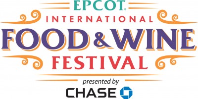 Epcot food and Wine Presented by Chase logo