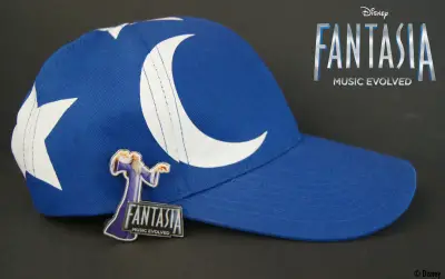 Fantasia Music evolved hat and Pin