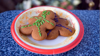 Spooky Gingerbread cookies for limited time magic 