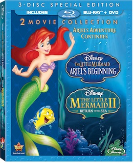 Double the Little Mermaid Adventure Coming to Disney DVD/Blu-Ray Combo Pack