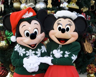 Mickey and Minnie Holiday attire