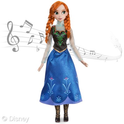 Anna Singing frozen doll