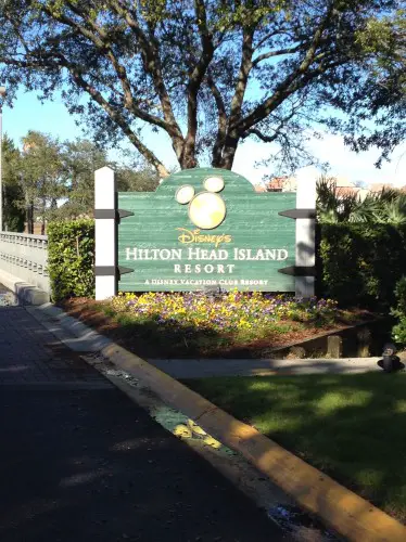Disney's Hilton Head Island Resort sign