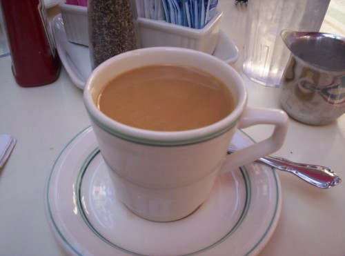 Coffee at Carnation Cafe