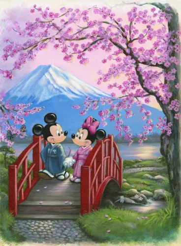 Mickey and Minnie in Japan