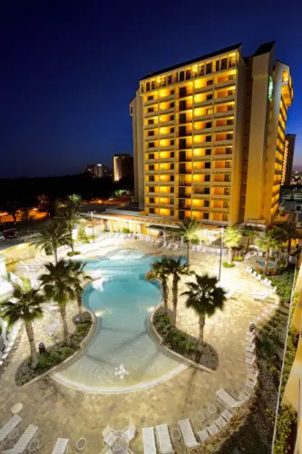 Holiday Inn Orlando - Lake Buena Vista -- exterior with pool -- Downtown Disney Resort Area Hotels