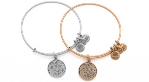 Anna and Elsa Alex and Ani Bangle, from Disney Parks Blog.