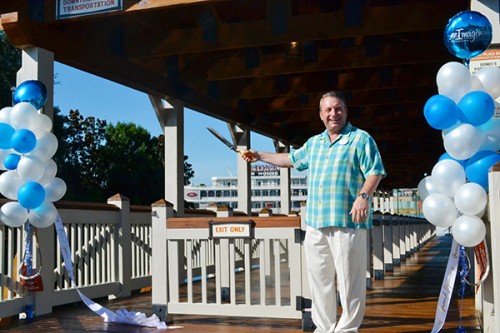 New Boat dock at downtown disney