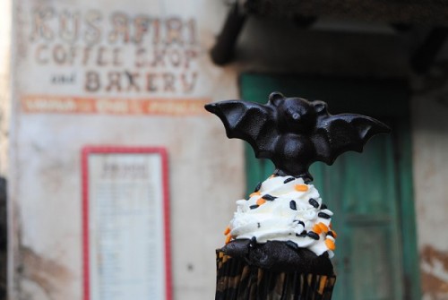 Animal Kingdom Bat Cupcake