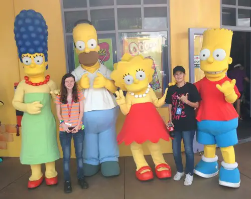 Universal Studios-The Simpsons