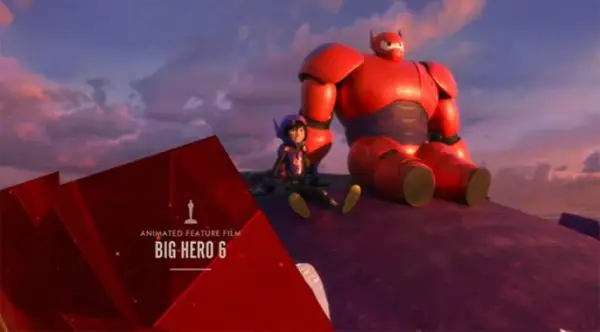 Big hero 6 best animated feature 