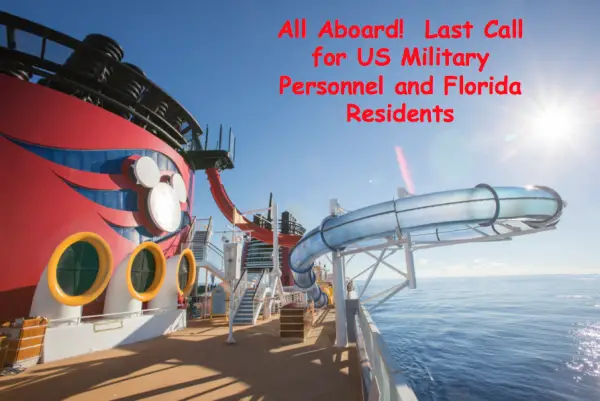 Special Offer- US Military Personnel and Florida Residents