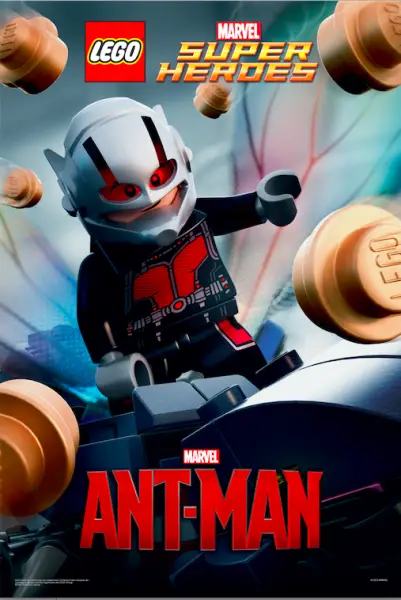 Ant Man Legos Poster