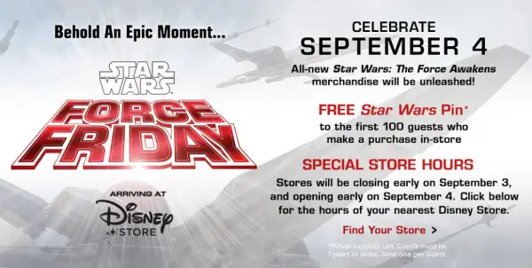 Force Friday _ Disney Store