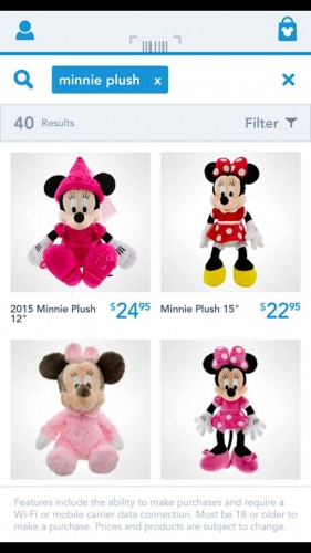 Shop Disney app 2