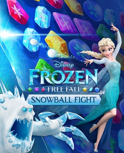 Frozen free fall snowball fight