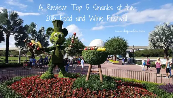 Review Top 5 Snacks at Food and Wine