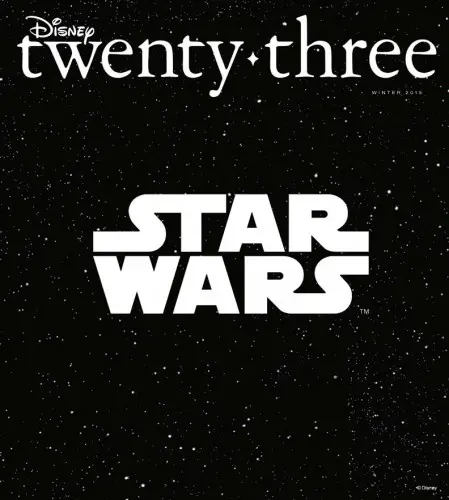 Star Wars Winter 2015 D23 cover 