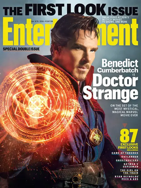 Entertainment Weekly - Cumberbatch - Dr. Strange