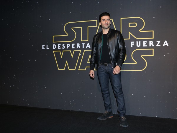 MEXICO CITY, MEXICO - DECEMBER 08: Actor Oscar Isaac attends the Fan Event and Q&A of Star Wars The Force Awakens at the Cinemex Antara In Mexico City, Mexico, December 08, 2015. The World Premiere will be the next December 18. (Photo by Victor Chavez/Getty Images for Walt Disney Studios)