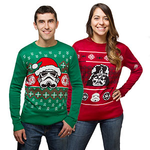 think geek star wars sweaters