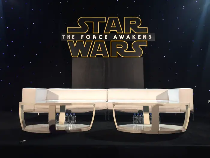 Star wars press conferernce