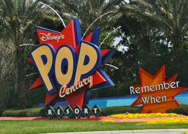 Pop Century sign