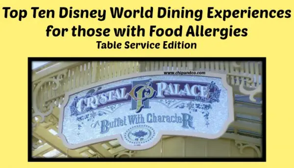 allergies table service