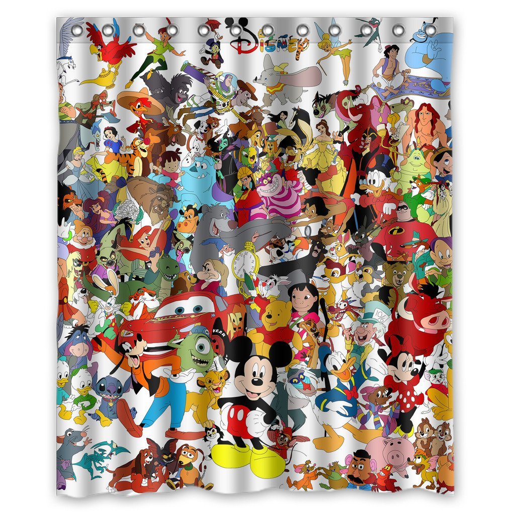 Must have Disney Shower Curtains For Everyone