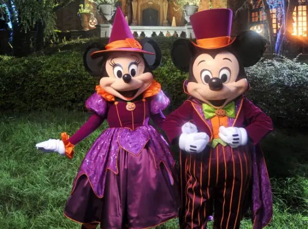 Mickey and Minnie decked out for “Mickey’s Not-So-Scary Halloween Party” _ Walt