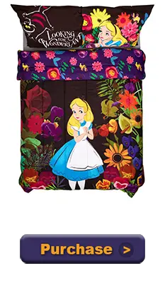 Alice in Wonderland comforter purchase