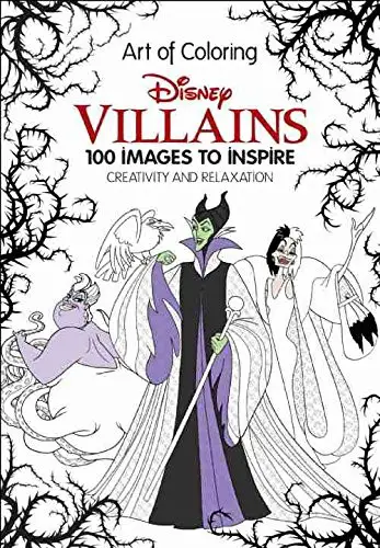 Villains Coloring Book