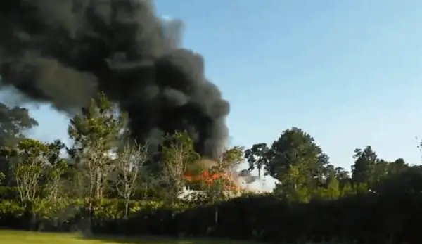 Bus on fire by Disney Animal Kingdom - YouTube
