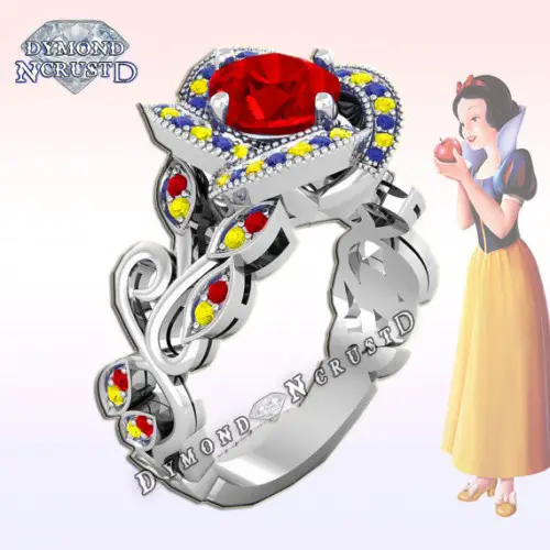 Snow White Inspired Ring