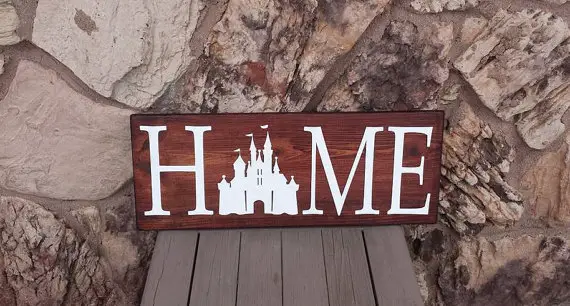 Disney Home Sign