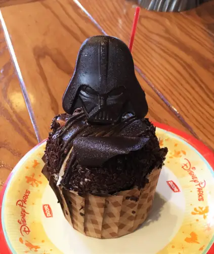 Backlot Express Darth Vader Cupcake