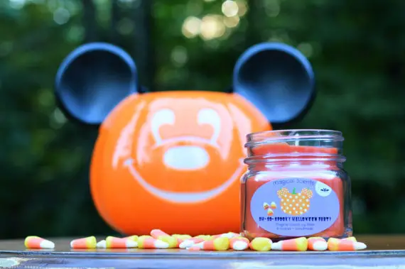 Disney Halloween Party Inspired Candle