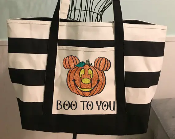Halloween Mickey Tote Bag
