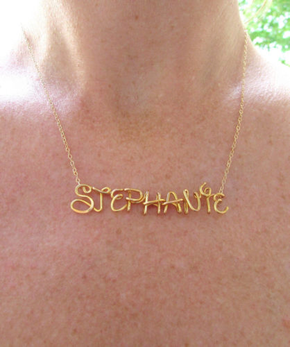Disney Style Name Necklace