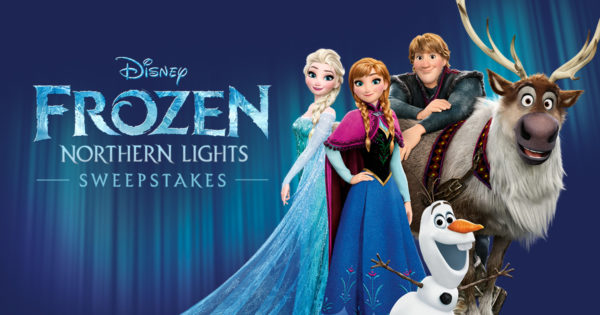 Enter To Win In The Epic Frozen Northern Lights Sweepstakes