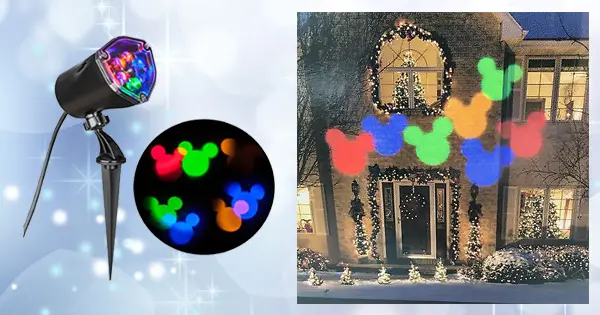 NEW Disney Christmas Magic Holiday Mickey Mouse Christmas Countdown Projector 