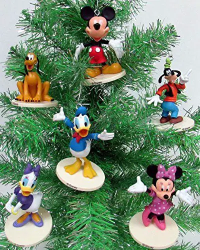 Mickey Mouse 6 Piece Ornament Set