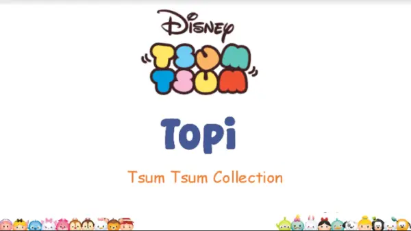Topi Tsum Tsum Collection