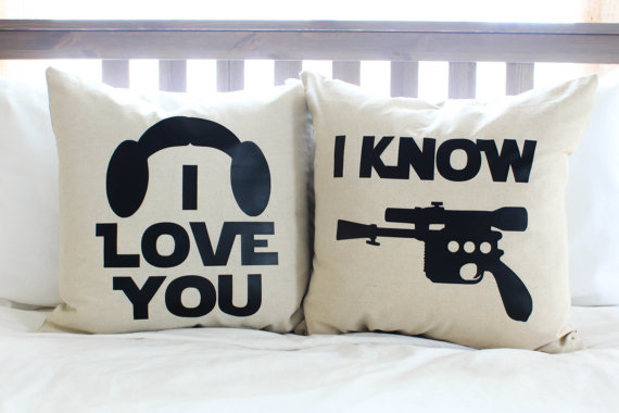 Han & Leia Pillows