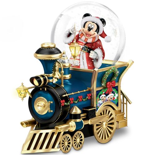 Mickey Mouse Snow Globe train