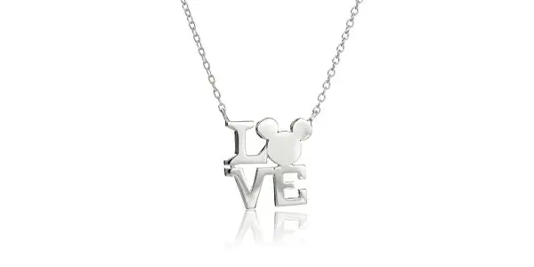 Mickey Love Pendant Necklace
