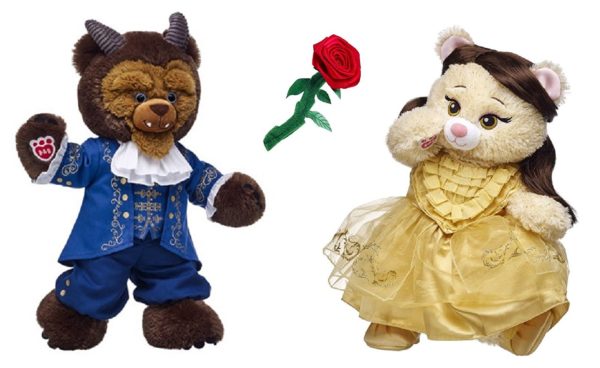 complete Beauty and the Beast Build-A-Bear set