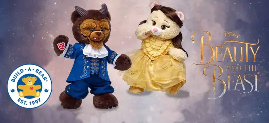 Build-A-Bear Beauty and the Beast Collection