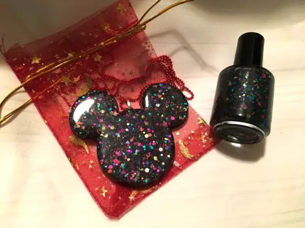 Stunning Matching Nail Polish and Necklace Disney Etsy Collaboration!