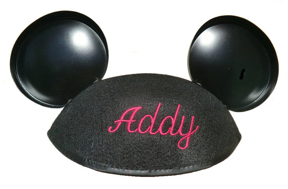Personalized Mickey Mouse Ears